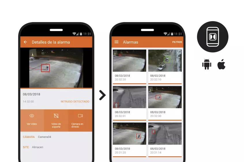 New Davantis App for Video Analytics Surveillance