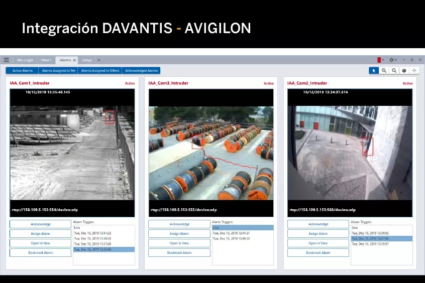 Nueva integración con Avigilon