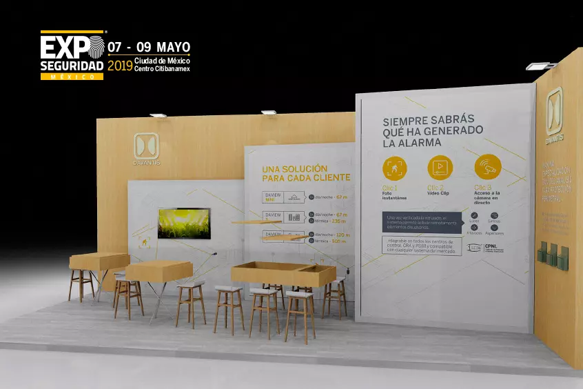 DAVANTIS exhibits at Expo Seguridad México