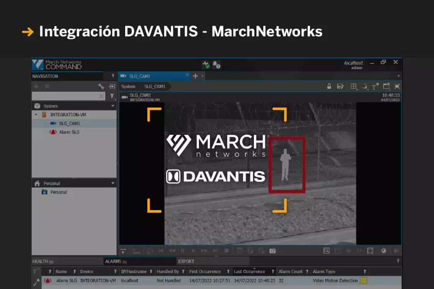 New integration with March Networks (VMS)