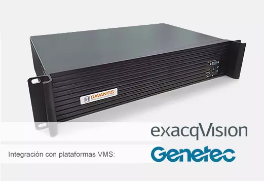 plataforma VMS Genetec x exacqVision