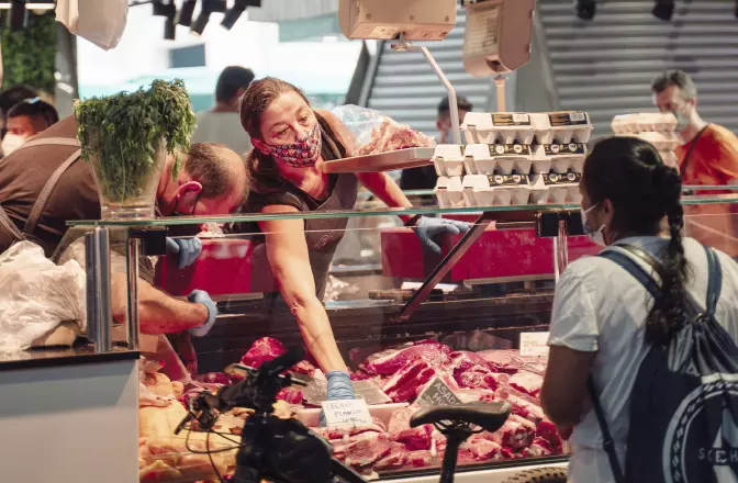 Seguridad Perimetral mercado de La Boqueria