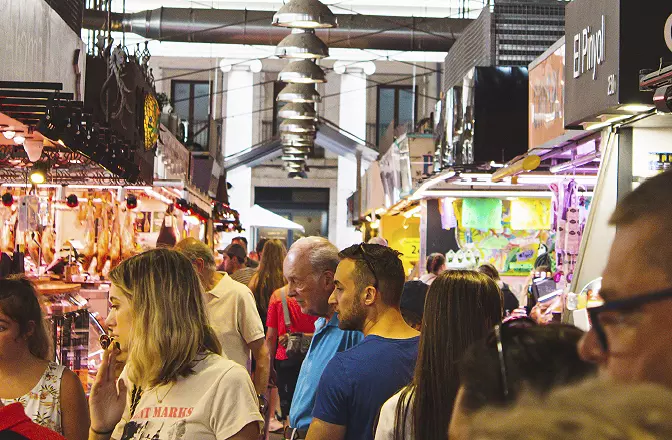 Seguridad Perimetral mercado de La Boqueria