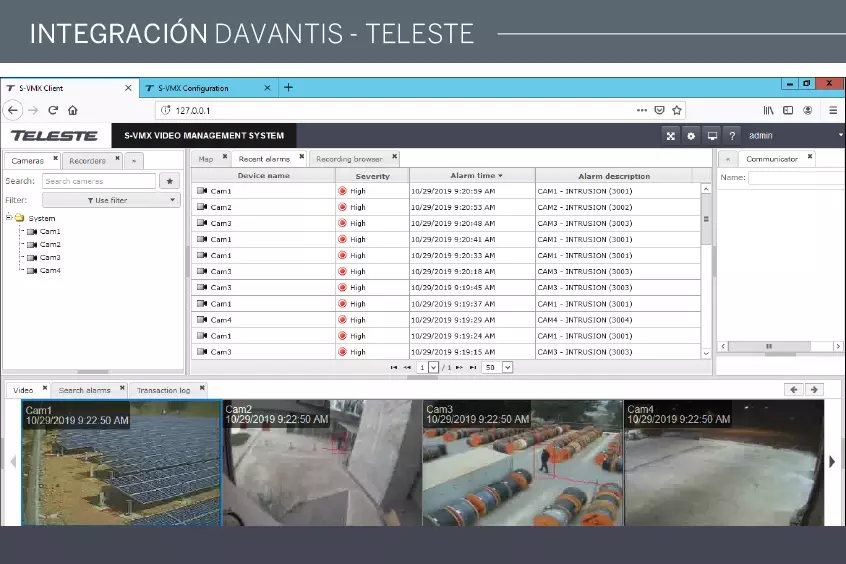 DAVANTIS INTEGRATES VIDEO ANALYTICS WITH TELESTE SOFTWARE