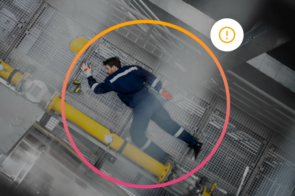 Detección de caídas y accidentes laborales con vídeo análisis IA