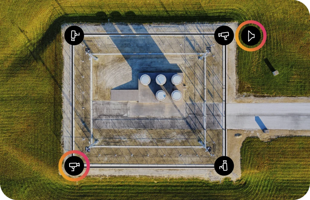 Dispositivos disuasorios desde cualquier cámara ONVIF