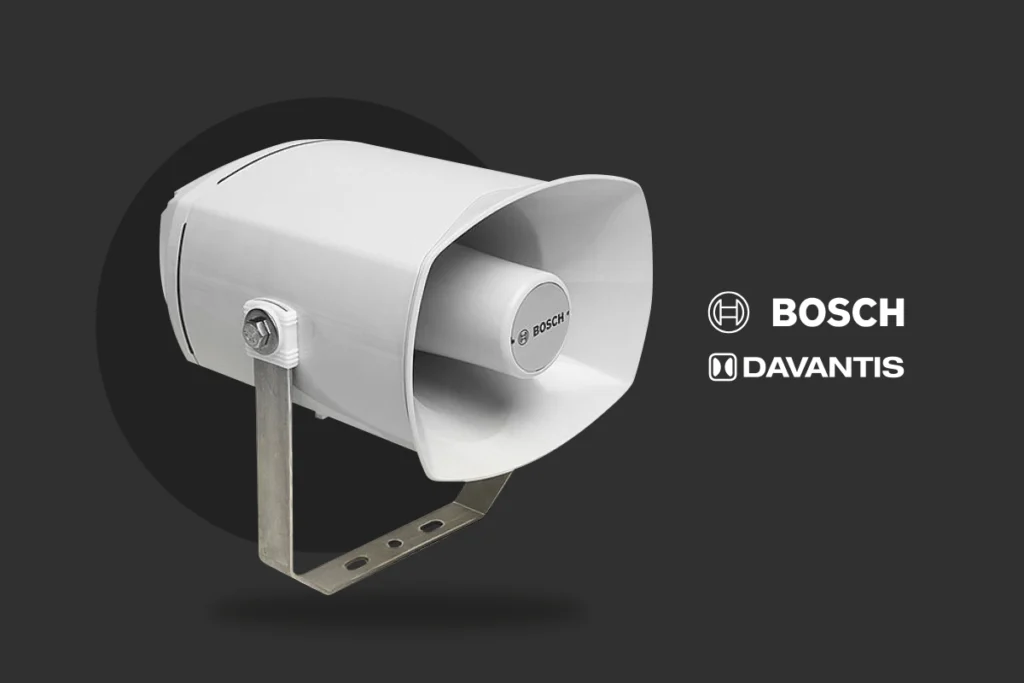 Integration of DFUSION with Bosch Speakers for proactive security