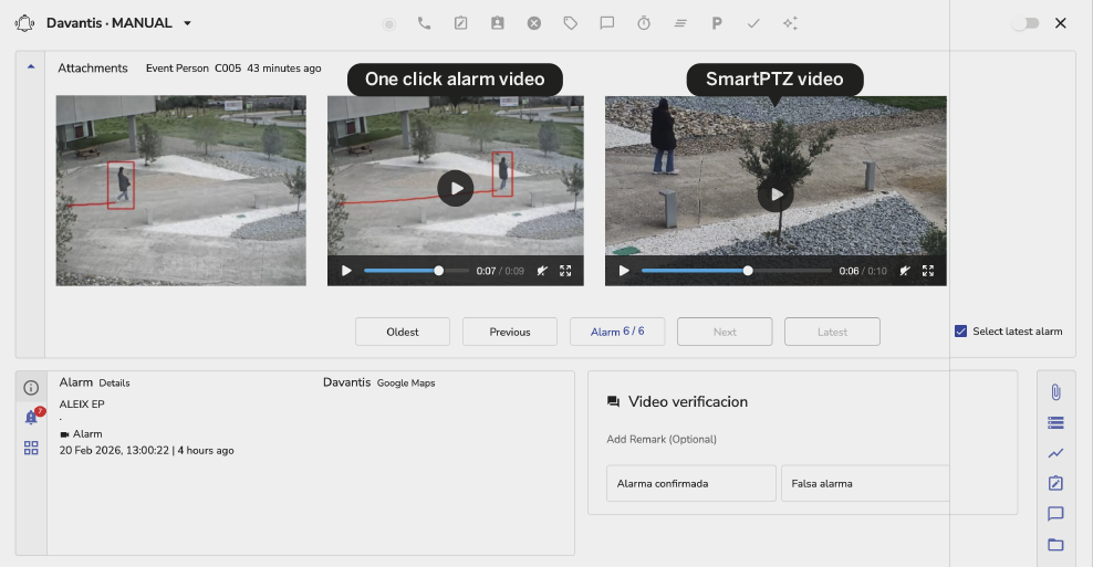 Integración DAVANTIS y evalink