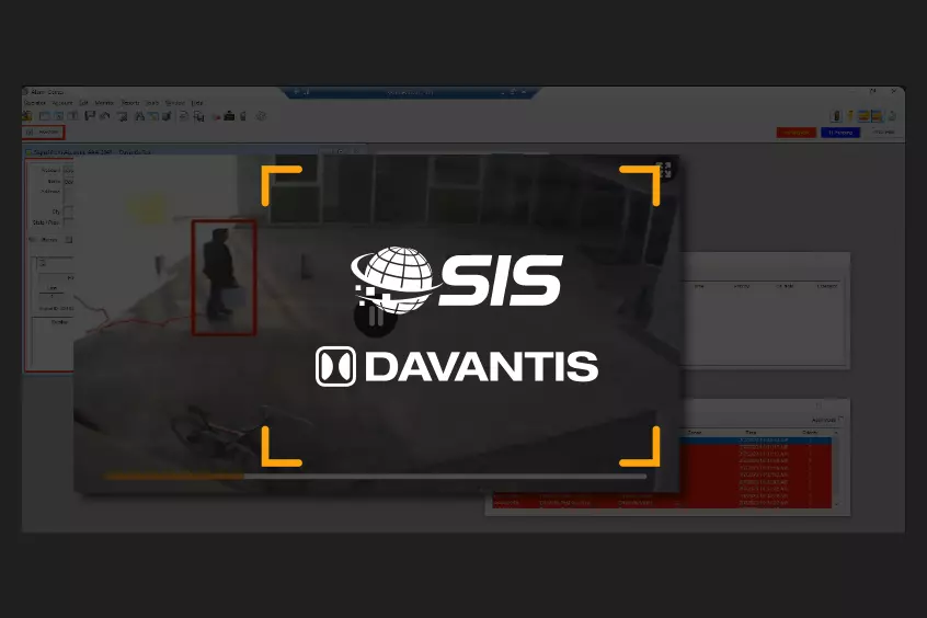 Integration Alarm Center SIS Video Analytics