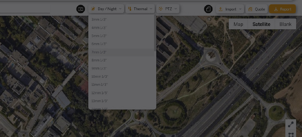 Exact detection distance